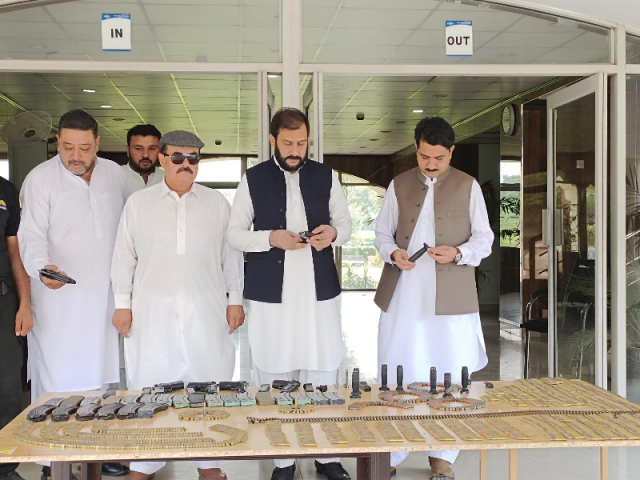 customs foil another arms smuggling bid at pak afghan border