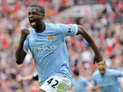 toure wrecks united treble dream