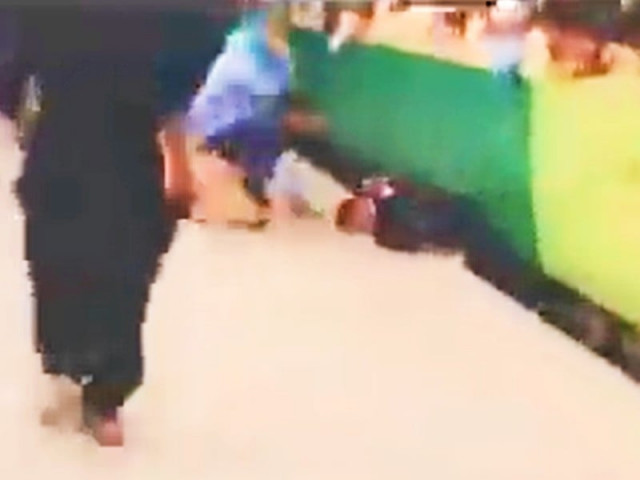 watch pm imran praises hero cop for saving man s life from train