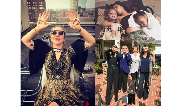 a trip down memory lane celebrity reactions to 2017 s total solar eclipse