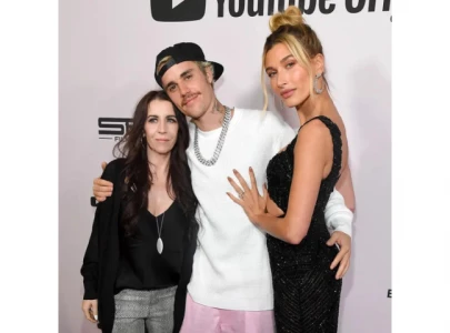 justin bieber s mom confronts twin babies rumour