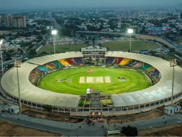 icc team in karachi to inspect national stadium for champions trophy