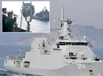 newly commissioned pn ship yamama docks at turkish naval bases