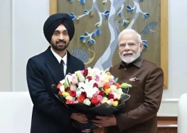 diljit dosanjh meets indian pm modi diljit dosanjh meets indian pm modi