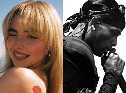 sabrina carpenter s short n sweet expected to stay at no 1 holding off travis scott