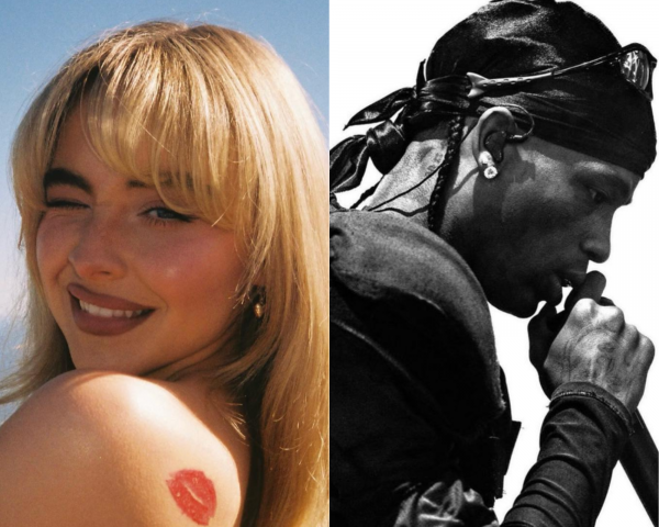 sabrina carpenter s short n sweet expected to stay at no 1 holding off travis scott