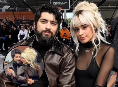 what did zayn malik say to camila cabello at the off white show fans speculate zaymila collab