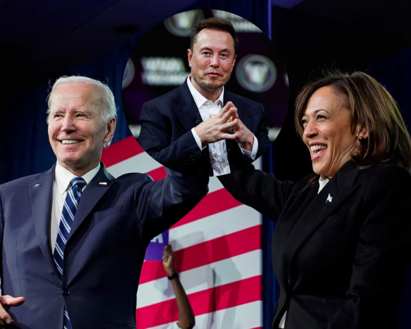 elon musk questions why no one is even trying to assassinate biden kamala then deletes post