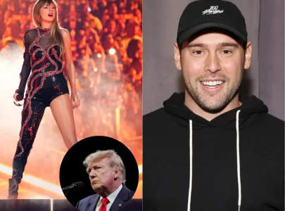 swifties react to scooter braun s response to trump we still don t like you