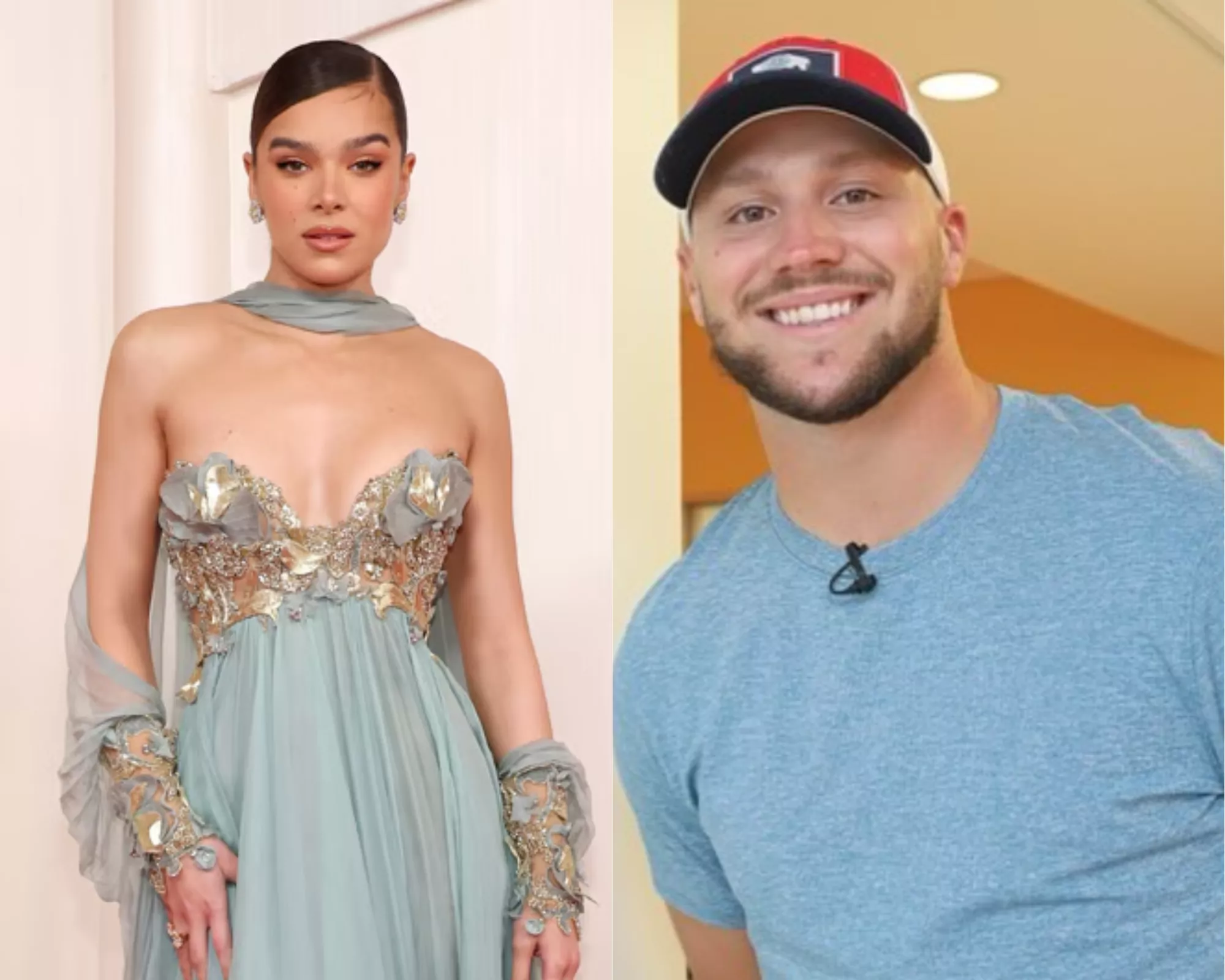 hailee steinfeld subtly supports josh allen at bills game amid growing public interest