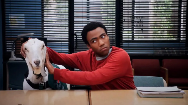 donald glover in community courtesy nbc donald glover in community courtesy nbc