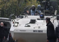 un peacekeeper unifil vehicle drives in bent jbeil after a ceasefire between israel and hezbollah took effect southern lebanon on november 27 2024 photo reuters un peacekeeper unifil vehicle drives in bent jbeil after a ceasefire between israel and hezbollah took effect southern lebanon on november 27 2024 photo reuters