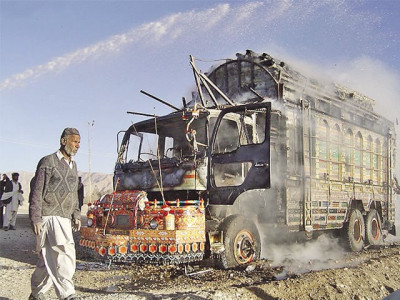 fiery day for balochistan five gas wells blown up