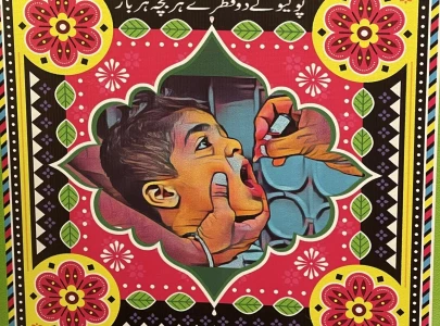 pakistan govt uses truck art to increase polio awareness pakistan govt uses truck art to increase polio awareness