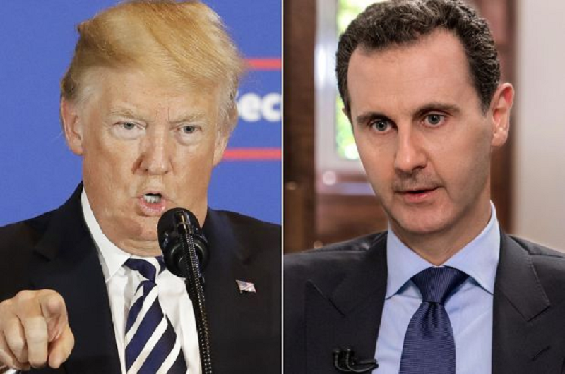 trump was reportedly mulling assassinating assad after the syrian president launched a chemical attack on civilians in april 2017 photo file