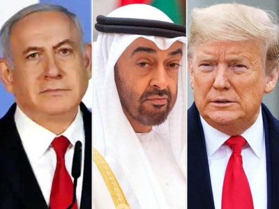 uae israel reach historic deal to normalise ties with us help