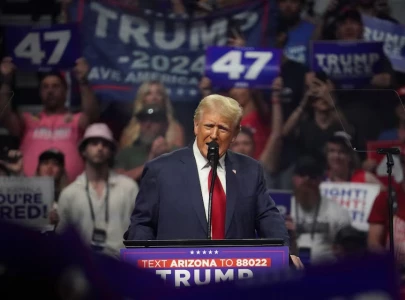 trump campaign staff accused of clashing with cemetery official