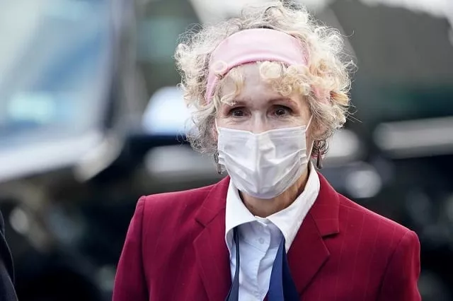 us president donald trump rape accuser e jean carroll arrives for her hearing at federal court during the coronavirus disease covid 19 pandemic in the manhattan borough of new york city new york us october 21 2020 photo reuters us president donald trump rape accuser e jean carroll arrives for her hearing at federal court during the coronavirus disease covid 19 pandemic in the manhattan borough of new york city new york us october 21 2020 photo reuters