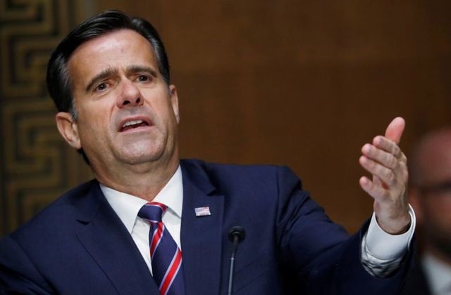 rep john ratcliffe r tx testifies before a senate intelligence committee nomination hearing on capitol hill in washington us may 5 2020 photo reuters