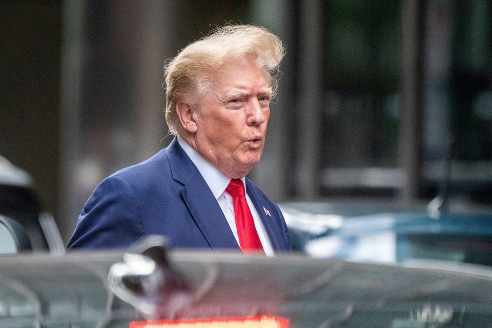 donald trump departs trump tower two days after fbi agents raided his mar a lago palm beach home in new york city new york us august 10 2022 photo reuters file