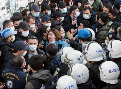turkish authorities detain 65 more people over university protests