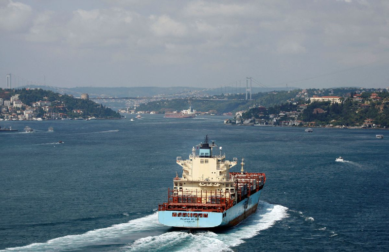 an oil tanker passes through the bosphorus to the black sea in istanbul photo reuters