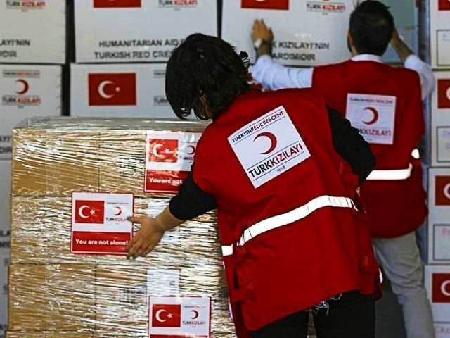 pak turkish red crescent deliver aid to afghanistan pak turkish red crescent deliver aid to afghanistan