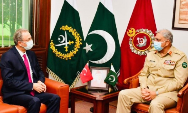 the visiting dignitary appreciated pakistan s role for regional stability and pledged to play his role for further improvement in diplomatic cooperation photo ispr