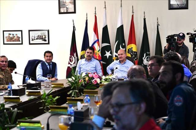 a turkish ministerial delegation headed to pakistan on friday to express solidarity and support for the south asian country photo anadolu agency