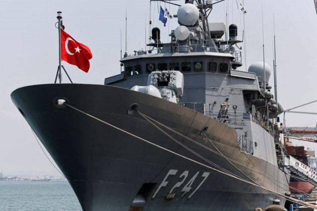 turkish warship docks in israel as bilateral ties warm turkish warship docks in israel as bilateral ties warm