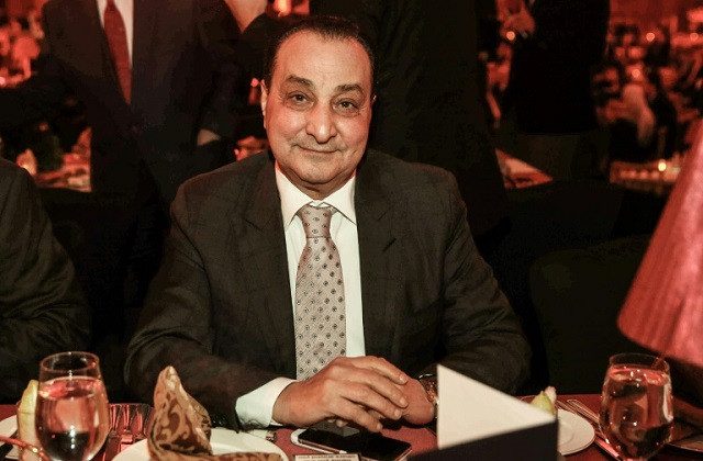 this file photo shows egyptian business and media tycoon mohammed el amin who was charged today with human trafficking and accused by the prosecution of sexual assault on seven minor residents of an orphanage he had opened photo afp