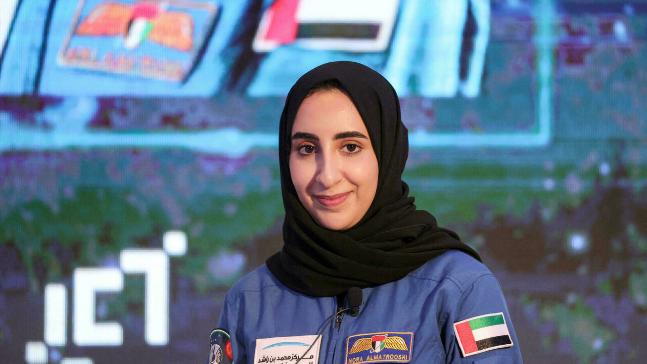 uae mechnical engineer nora al matrooshi is the first arab woman to start training to be an astronaut one of two women picked out of thousands of applications photo afp