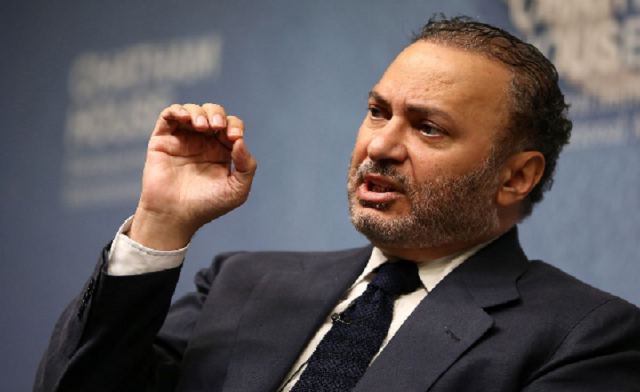 minister of state for foreign affairs for the united arab emirates anwar gargash speaks at an event at chatham house in london britain july 17 2017 photo reuters minister of state for foreign affairs for the united arab emirates anwar gargash speaks at an event at chatham house in london britain july 17 2017 photo reuters