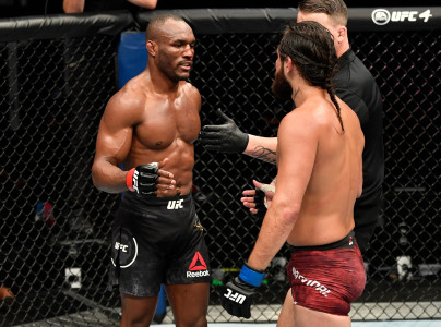 usman outclasses masvidal as ufc debuts on fight island in uae