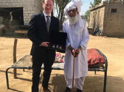 uk honours wwii veteran from chakwal uk honours wwii veteran from chakwal
