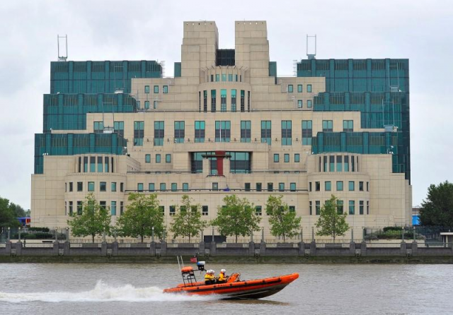 a motorboat passes by the mi6 building in london august 25 2010 photo reuters a motorboat passes by the mi6 building in london august 25 2010 photo reuters