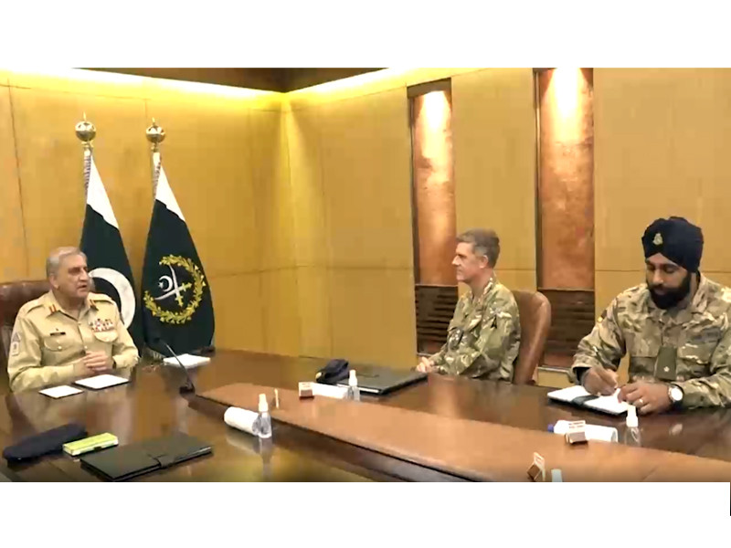 gen bajwa with the delegation of british sikh soldiers screengrab