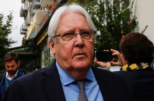 martin griffiths united nations special envoy for yemen arrives to attend the closing plenary of the fourth meeting of the supervisory committee on the implementation of the prisoners exchange agreement in yemen in glion switzerland september 27 2020 photo reuters martin griffiths united nations special envoy for yemen arrives to attend the closing plenary of the fourth meeting of the supervisory committee on the implementation of the prisoners exchange agreement in yemen in glion switzerland september 27 2020 photo reuters