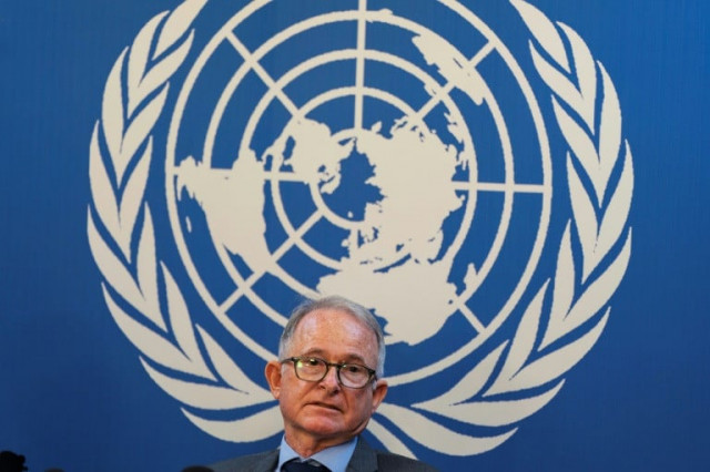 richard bennett un special rapporteur on human rights in afghanistan said the taliban have failed to acknowledge the magnitude and gravity of the abuses being committed photo afp richard bennett un special rapporteur on human rights in afghanistan said the taliban have failed to acknowledge the magnitude and gravity of the abuses being committed photo afp
