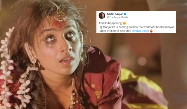 og is back vidya balan to reprise role as manjulika in bhool bhulaiyaa 3