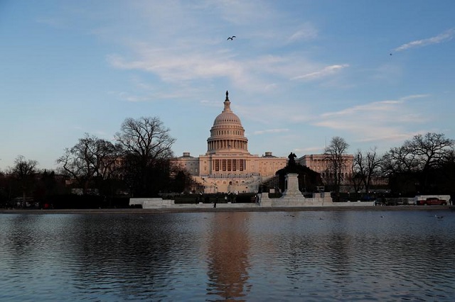 the us capitol building is seen a day after supporters of us president donald trump occupied it in washington us january 7 2021 photo reuters