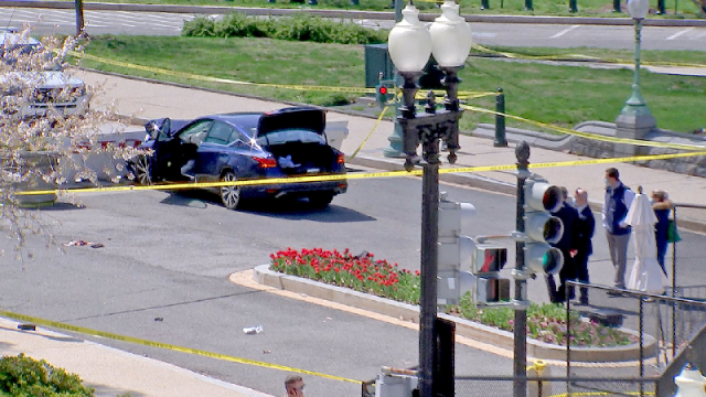us capitol complex on lockdown after reports motorist rams officers us capitol complex on lockdown after reports motorist rams officers
