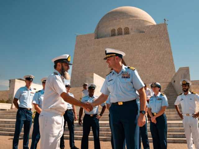 us coast guard visit karachi photo express