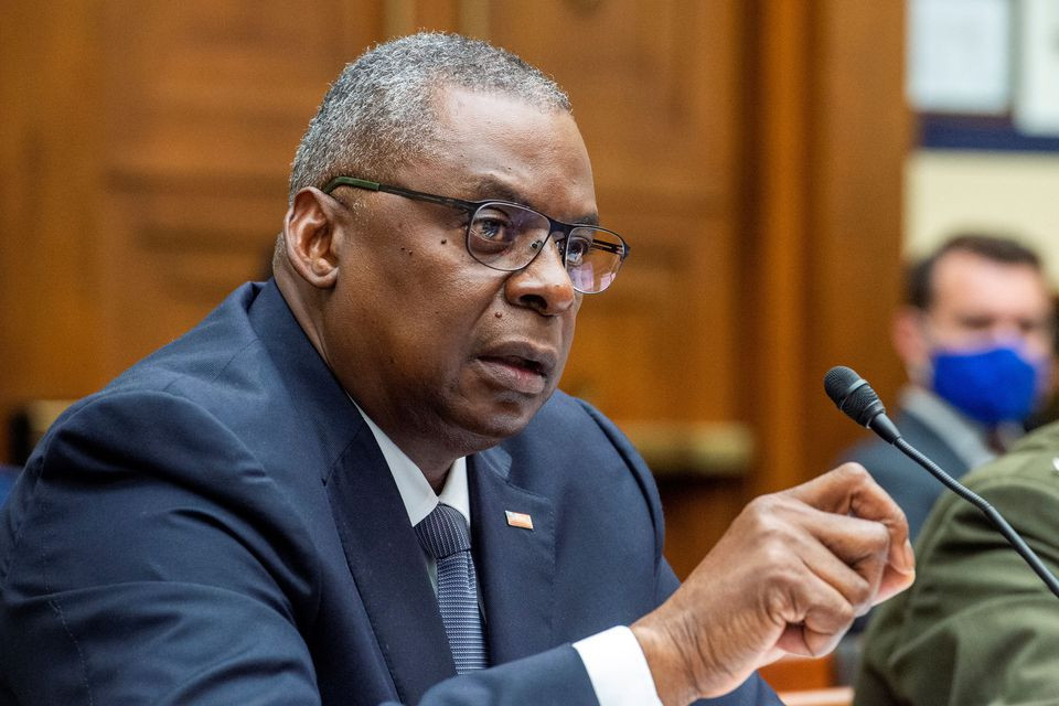 u s secretary of defence lloyd austin responds to questions during a house armed services committee hearing on ending the us military mission in afghanistan in the rayburn house office building in washington photo reuters file