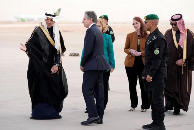 blinken meets saudi crown prince amid heightened mideast tensions blinken meets saudi crown prince amid heightened mideast tensions
