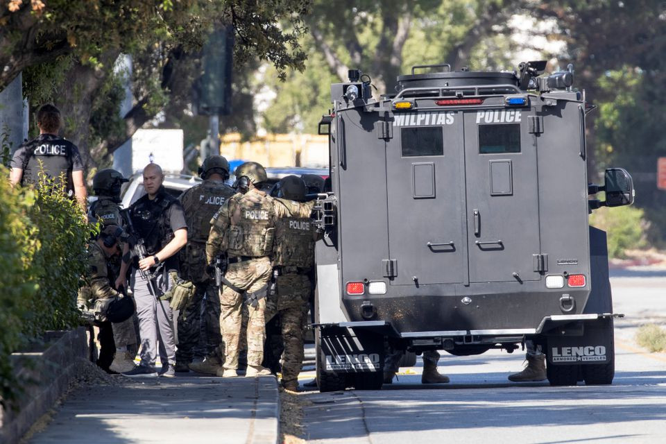 Eight people killed in rail yard shooting in San Jose, California