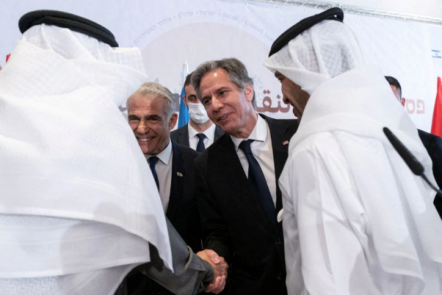 blinken assures uae leader of us defence help over houthi attacks iran blinken assures uae leader of us defence help over houthi attacks iran
