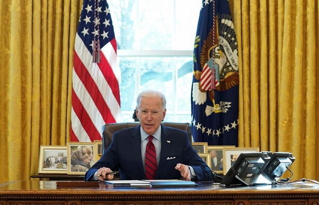 us president joe biden signs executive orders strengthening access to affordable healthcare at the white house in washington us january 28 2021 photo reuters