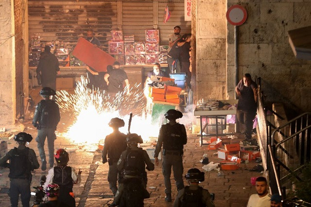 us expresses serious concerns about violent clashes in jerusalem