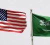 the flags of the usa and saudi arabia photo afp